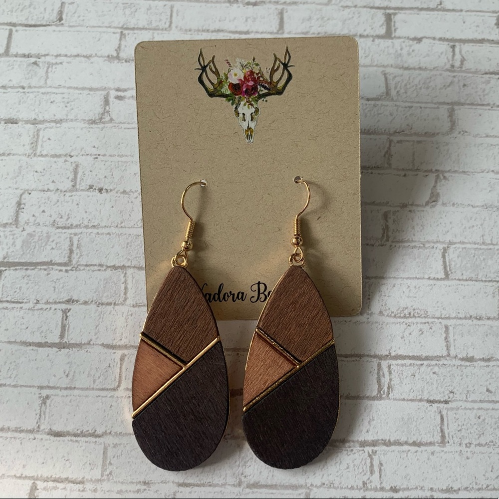 Wood Earring